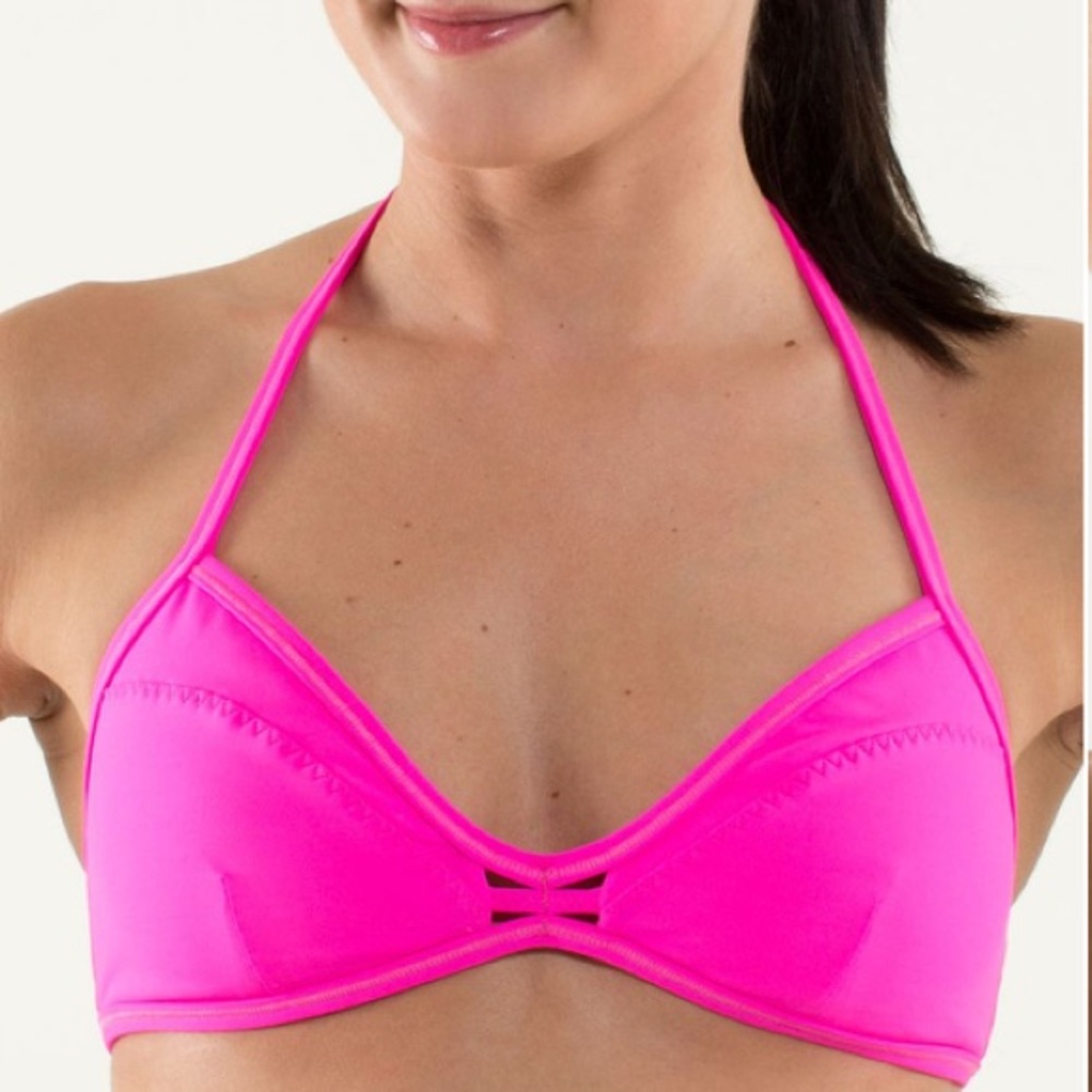 π Lululemon - Halter, hot yoga βBandhaβ bra - Picture 1 of 9